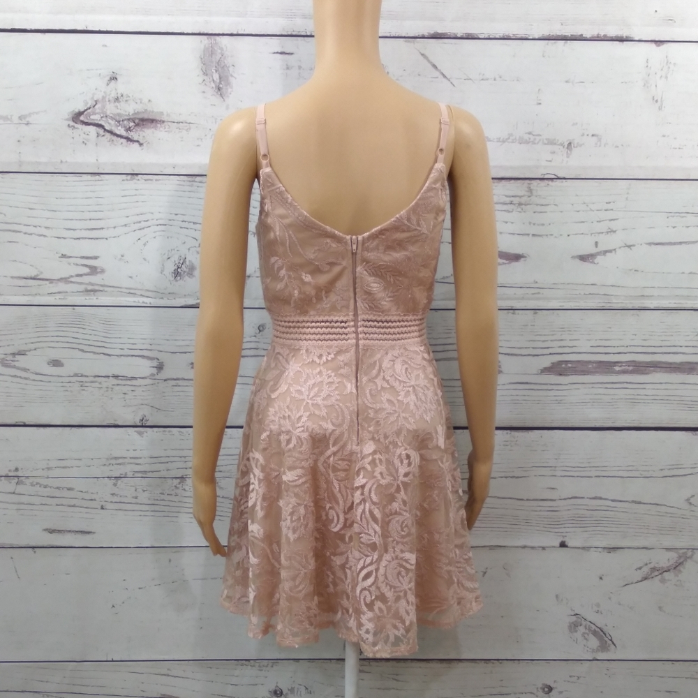 Xtraordinary Spaghetti Strap Embroidered Illusion - Picture 9 of 11